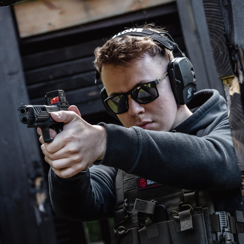 Vortex Optics - Червона точка Defender ST Solar - 3 MOA - чорний - DFST-MRD3-E