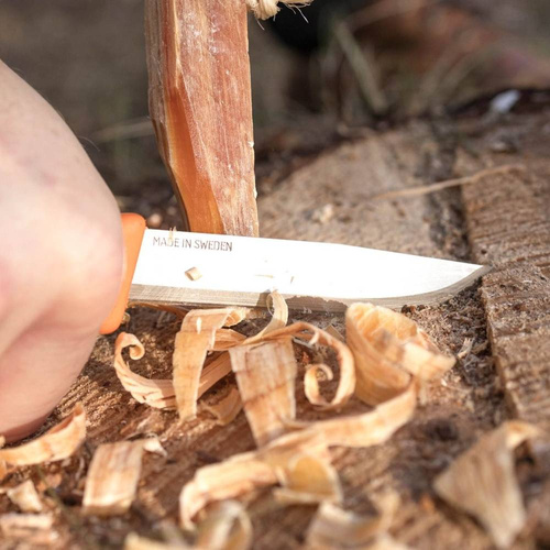 Light My Fire - ніж для виживання з кременем Swedish FireKnife BIO - помаранчевий - 2121110310