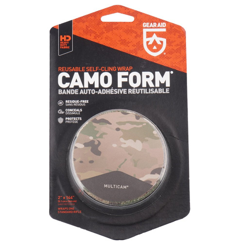 Gear Aid - Самоклеюча маскувальна стрічка Camo Form - 3,65 м - MultiCam - 19418