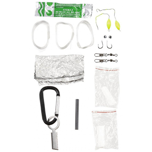 Fox Outdoor - Набір для виживання з паракорду - 11 предметів - Olive Drab - 27118B