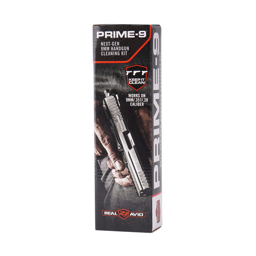 Real Avid - Набір для чищення рушниці Prime-9 - .357/.38/9 мм - AVGCK9MM