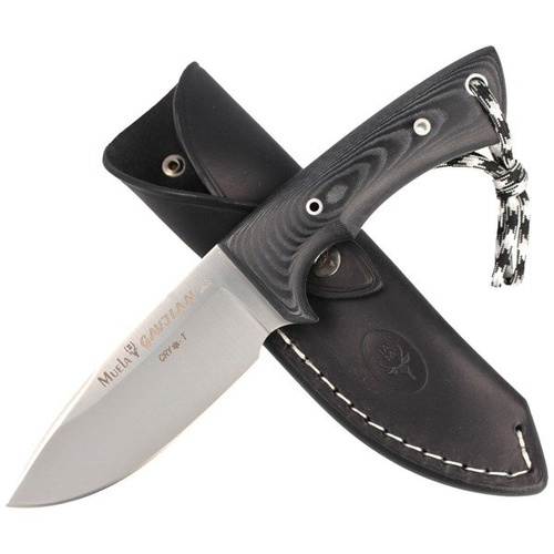 Muela - Nóż Full Tang Micarta Black 130 мм - GAVILAN-M