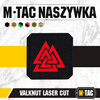 M-Tac - Квадратна нашивка Laser cut Valknut - Червоний / Чорний - 51162233