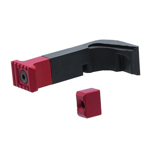 Strike Industries - Збільшений вивід магазину для Glock Gen 1/2/3 - червоний - SI-G3-MagRelease-RED