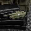 M-Tac - Нашивка танк - 3D PVC - Череп - Олива - 51338312