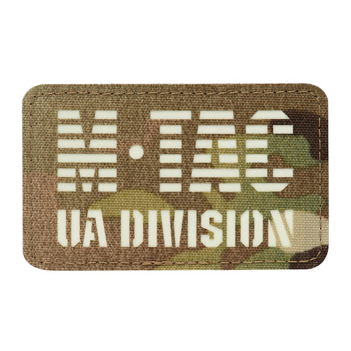 M-Tac - Нашивка UA Division - Cordura 500D - флуоресцентна - MultiCam/GID - 51144899