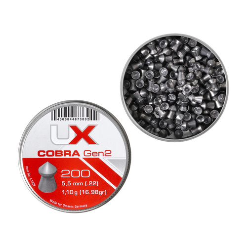 UX - Diabolo Pellets Cobra gen 2 - 5,5 мм - 200 штук - 4.1929