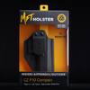Внутрішня кобура MFT - IWB для пістолета CZ P-10 Compact - чорна - HCZP10CAIWBA