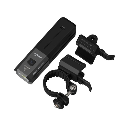 Fenix - Світлодіодний передній велосипедний ліхтар BC22R - 1400 лм - USB-C - Чорний - BC22R.11111