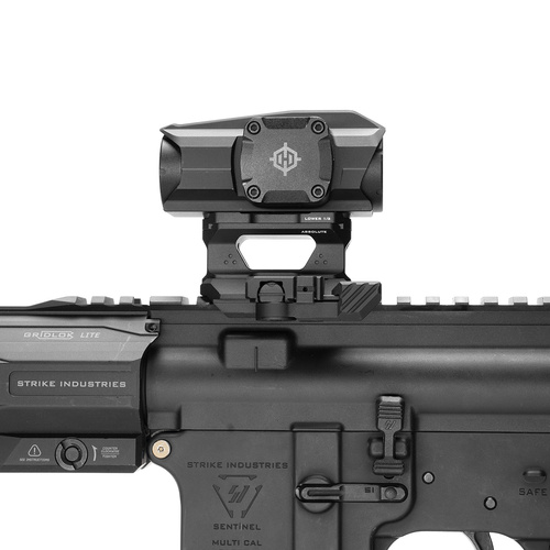 Strike Industries - QD кріплення для коліматорів T1/T2 - пікатіні - Чорний - SI-T1-QDRA-BK