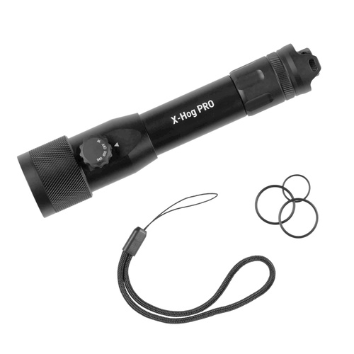 HIKVISION - Приціл нічного бачення HIKMICRO Alpex 4K LRF Lite з лазерним підсвічуванням X-hog Pro 850/940 нм - чорний