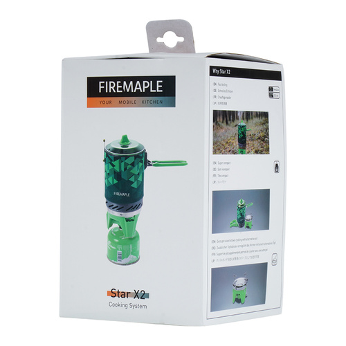 Туристична газова плита Fire Maple - Star X2 - Green - FMS-X2