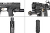 Strike Industries - Підривний щиток Hyper для пістолетів SMC Alfa/Bravo - Чорний - SI-SMC-BS-S