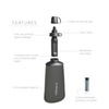 LifeStraw - Розбірна пляшка Peak Squeeze - 0,65 л - Dark Mountain Gray