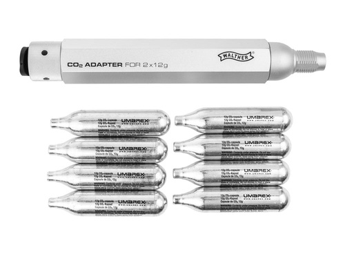 Walther - CO2 адаптер 2 x 12 г для капсули 88 г - 5.8103