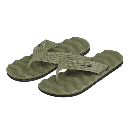 Mil-Tec - Шльопанці для тактичного бою - Olive Drab - 12893001 