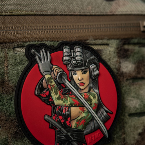 M-Tac - Tactical Girl №3 Yakuza Patch - ПВХ - Акварель - Повний колір - 51116401