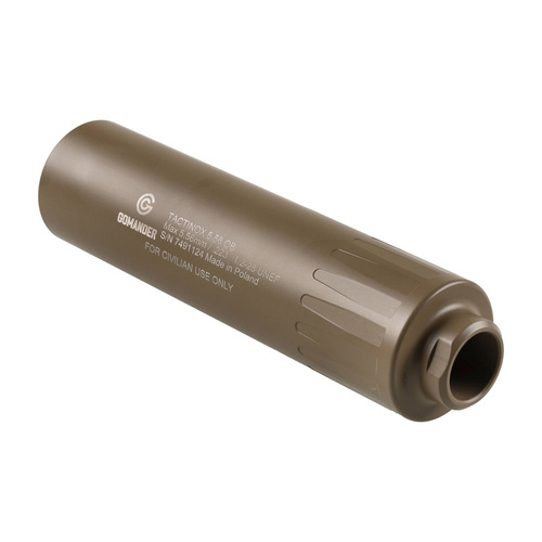 Gomander - Глушник рушниці Tactinox 5.56 OB - насувний - 1/2x28 - нержавіюча сталь - Пісок