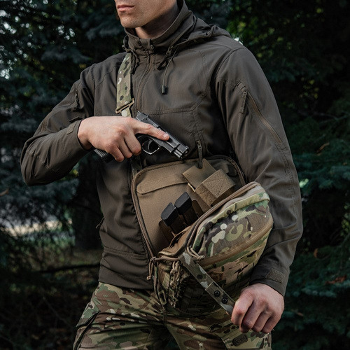 M-Tac - Сумка через плече з лазерним вирізом - Кордура - Multicam - 10241008
