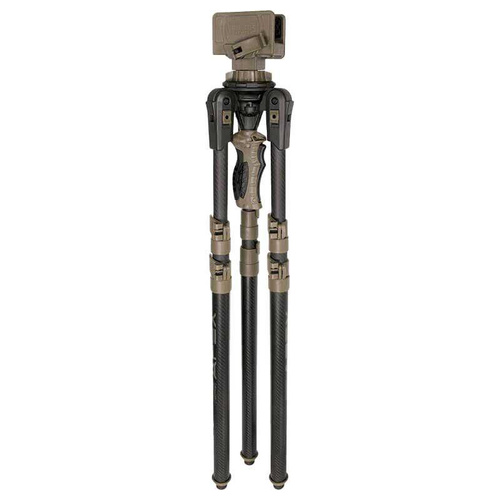 Primos - Карбоновий мисливський штатив Apex - 93 / 157 см - чорний / коричневий - 65900M