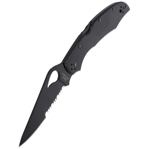 Spyderco - Складаний ніж Byrd Cara Cara™ 2 з нержавіючим чорним лезом - BY03BKPS2