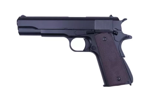 Kj Works - Репліка KP-1911 - Зелений газовий пістолет - Чорний - KJW-02-001354