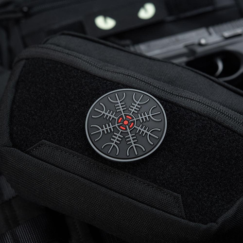 M-Tac - Helm of Terror Patch - 3D PVC - Чорний/сірий - 51221211