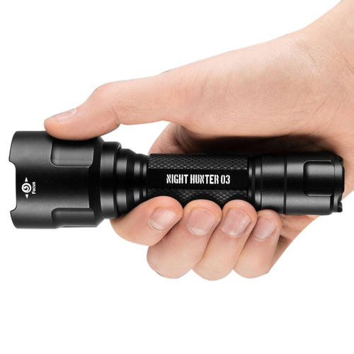 Mactronic - Тактичний ліхтар Night Hunter 03 - 1150 lm - Фокус - 18650 3400 mAh - THH0232