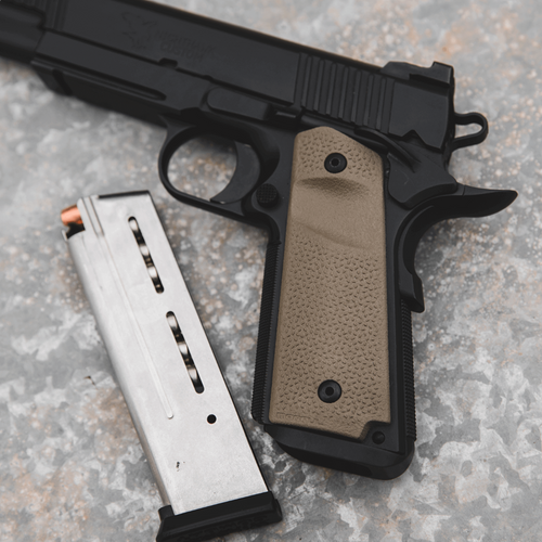 Magpul - MOE® протиковзкі накладки на рукоятку для пістолета Colt 1911 - TSP - чорні - MAG544 - MAG544
