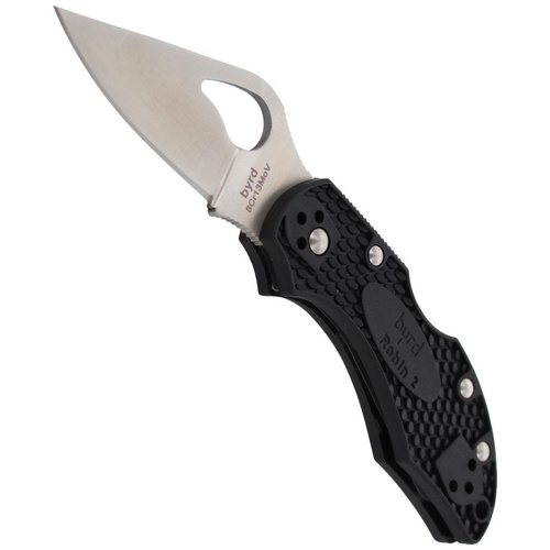 Складаний ніж Spyderco - Byrd Robin™ 2 FRN Black - BY10PBK2