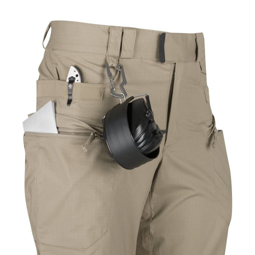 Helikon - Гібридні тактичні штани Spodnie Hybrid Tactical Pants® - PolyCotton Ripstop - Хакі - SP-HTP-PR-13