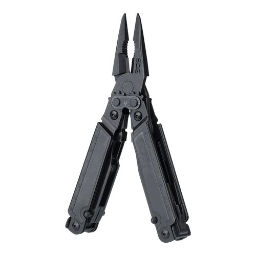 SOG - Мультитул PowerAccess PA3002-CP - нержавіюча сталь - 21 інструмент + набір насадок - чорний - PA3002-CP
