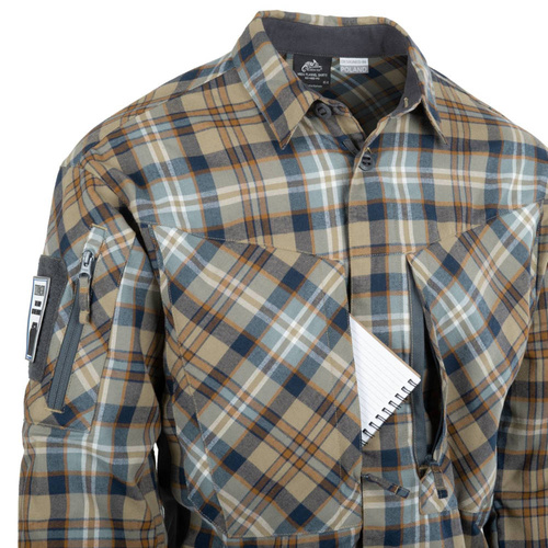 Helikon - Сорочка MBDU Flannel Shirt® - Slate Blue Checkered - KO-MBD-PO-C0