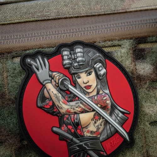 M-Tac - Tactical Girl №3 Yakuza Patch - ПВХ - Чорні татуювання - Повнокольоровий - 51116404