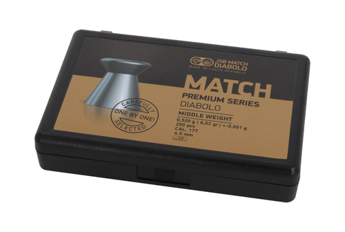 JSB - Куля для пневматичної гвинтівки Match Premium Medium 4,52 мм - 200 шт. - 1020-200