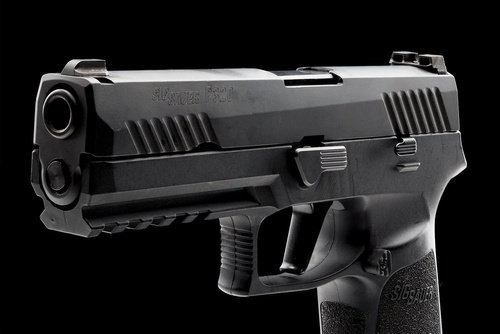 Strike Industries - Прицільні пристосування Strike Iron Sights - Sig Sauer P320 - Стандартна висота - SI-P320-SIGHTS-STN.