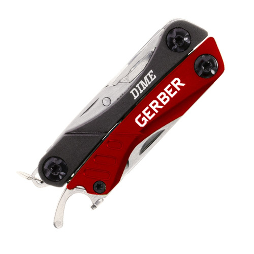 Gerber - Мультитул Dime Micro - Czerwony - 31-003622