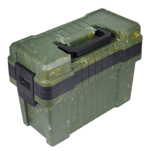 Plano - Футляр для стрільби з органайзерами Shooters Case - Swirl Camo - 181601 