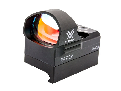 Vortex Optics - Коліматор-бритва з кріпленням Picatinny - 3 MOA / 6 MOA - RZR-2001/RZR-2003