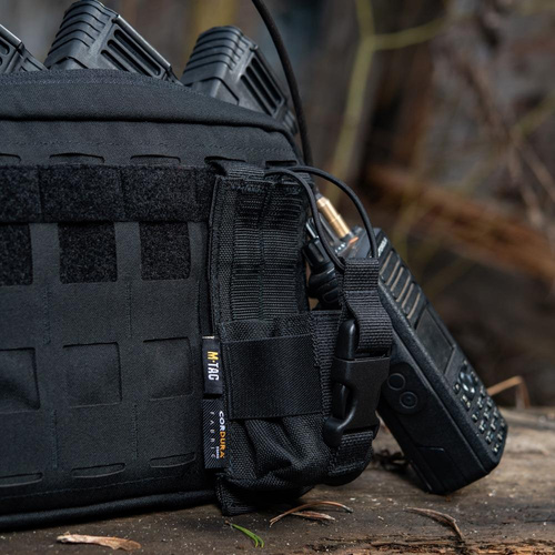 M-Tac - Підсумок для радіо - MOLLE - чорний - 10130002
