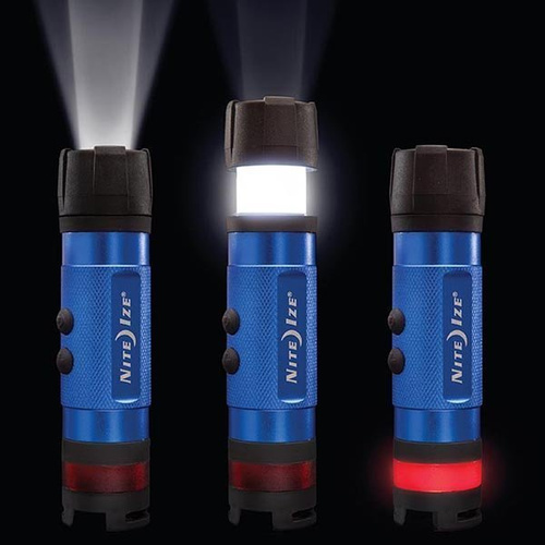 Nite Ize - світлодіодний міні-ліхтарик Latarka Radiant® 3-в-1™ - Czarny - NL1B-01-R7