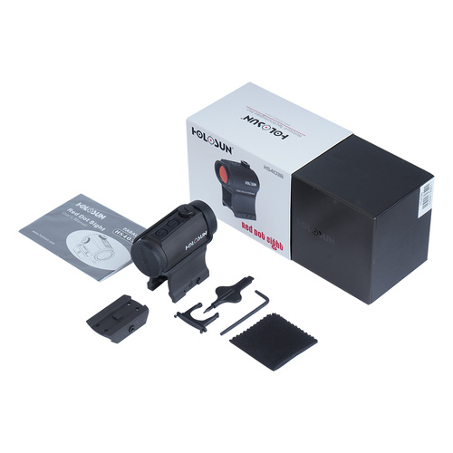Holosun - Коліматор Red Dot HS403B - 2 MOA - Чорний - HS403B