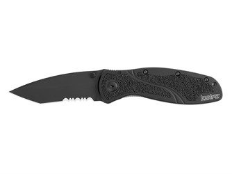 Kershaw - Тактичний ніж Blur Tanto 1670TBLKST - 14C28N - Black - 1670TBLKST