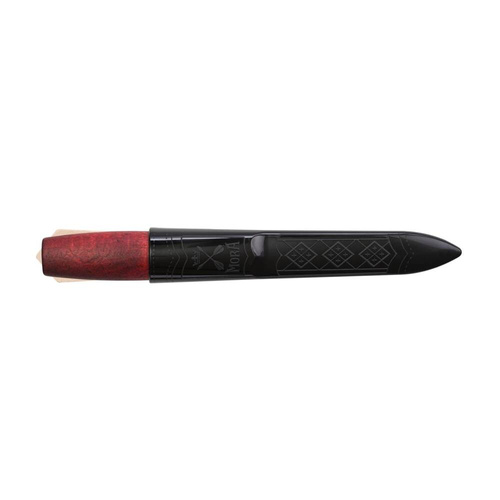 Morakniv - Ніж мисливський класичний №2 - вуглецева сталь - червоний - NZ-CA2-CS-25