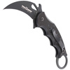 FOX - Складаний ніж Karambit - Hawkbill - Чорний - 479