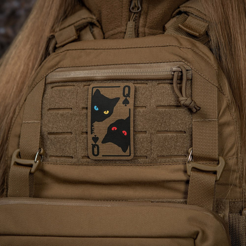M-Tac - Нашивка "Пікова дама" - Cordura 500D - Coyote/Black - 51362005