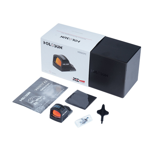 Holosun - HS507C X2 Micro Red Dot коліматор з кріпленням на рейку Picatinny
