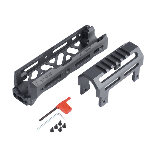 Kruk - Коротка рукавиця з короткою кришкою газової трубки - Чорна - CRC 1WBP042