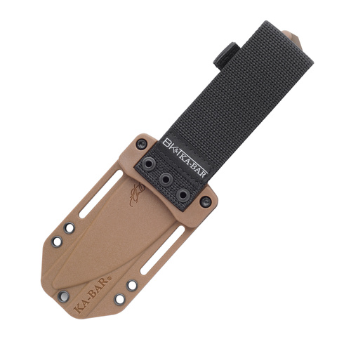 Ka-Bar - Ніж для виживання Becker Nessmuk - 1095 Cro-Van - Desert Tan - BK19