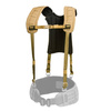 Templars Gear - H-Harness 4-точковий тактичний ремінь - MOLLE - Coyote Brown - TG-H-HAR-4-CB 